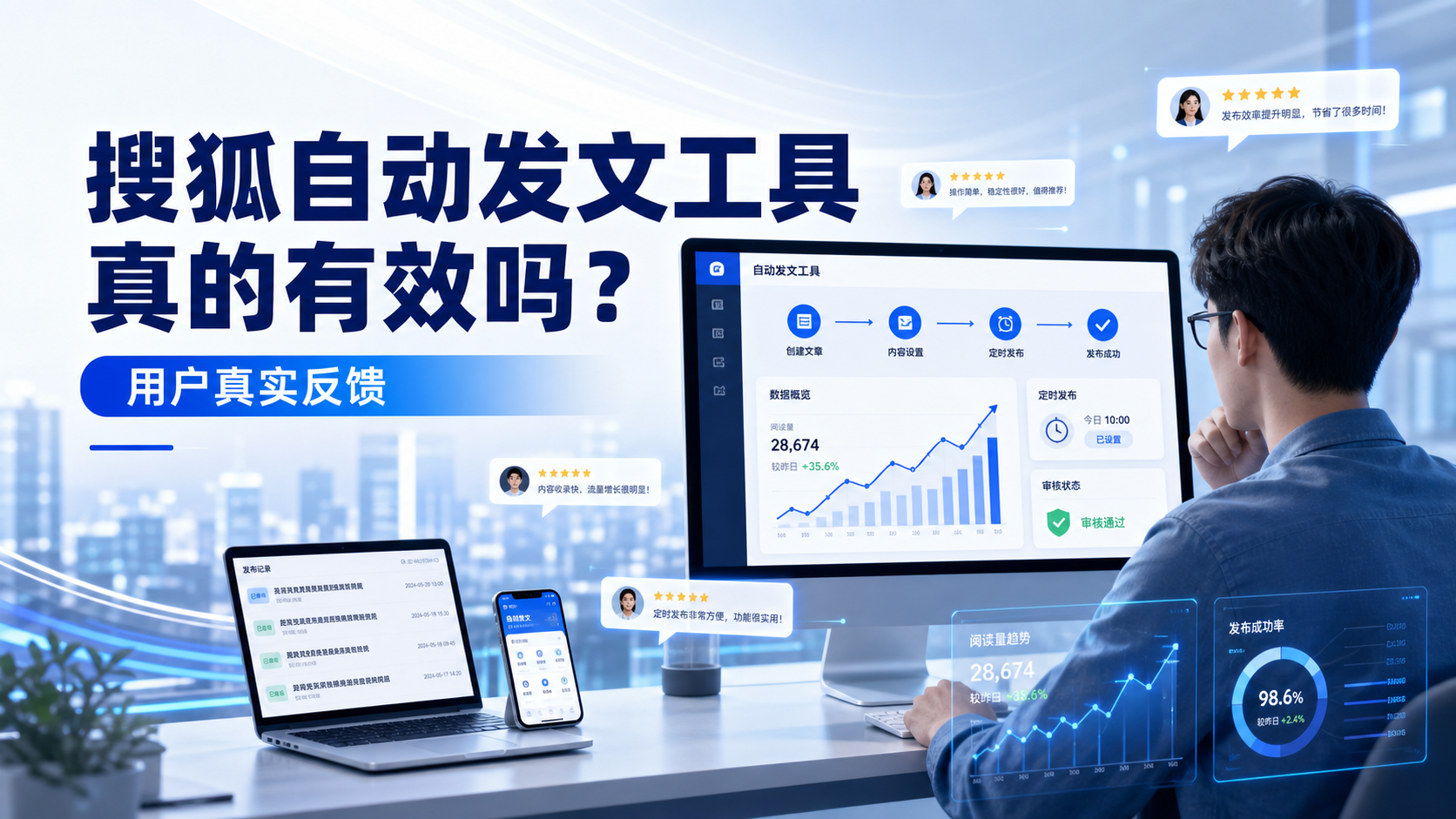 搜狐自动发文工具真的有效吗？喀什用户的真实反馈